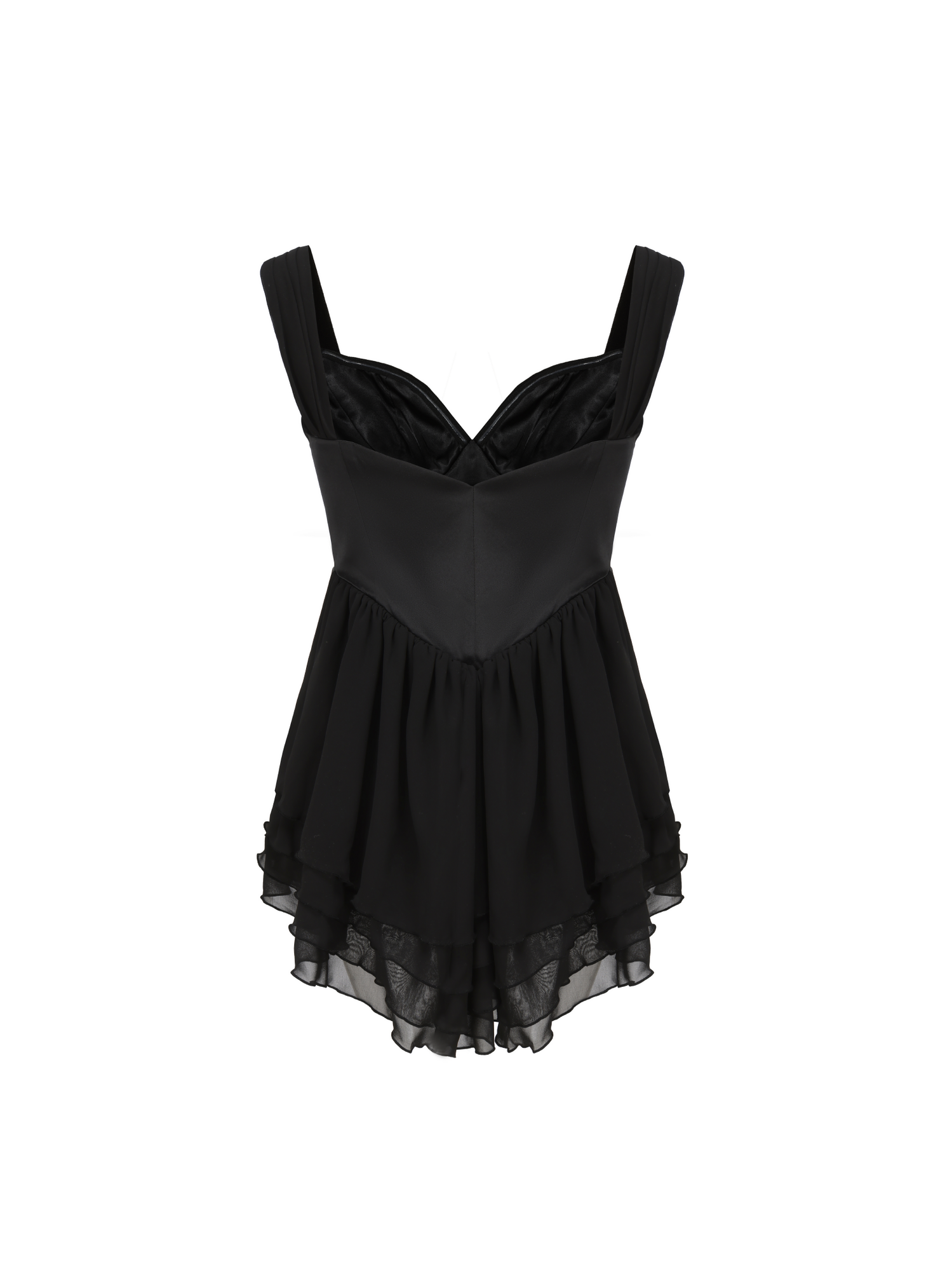 Sheila Chiffon Dress | Black