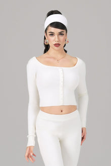 Holly Top | White