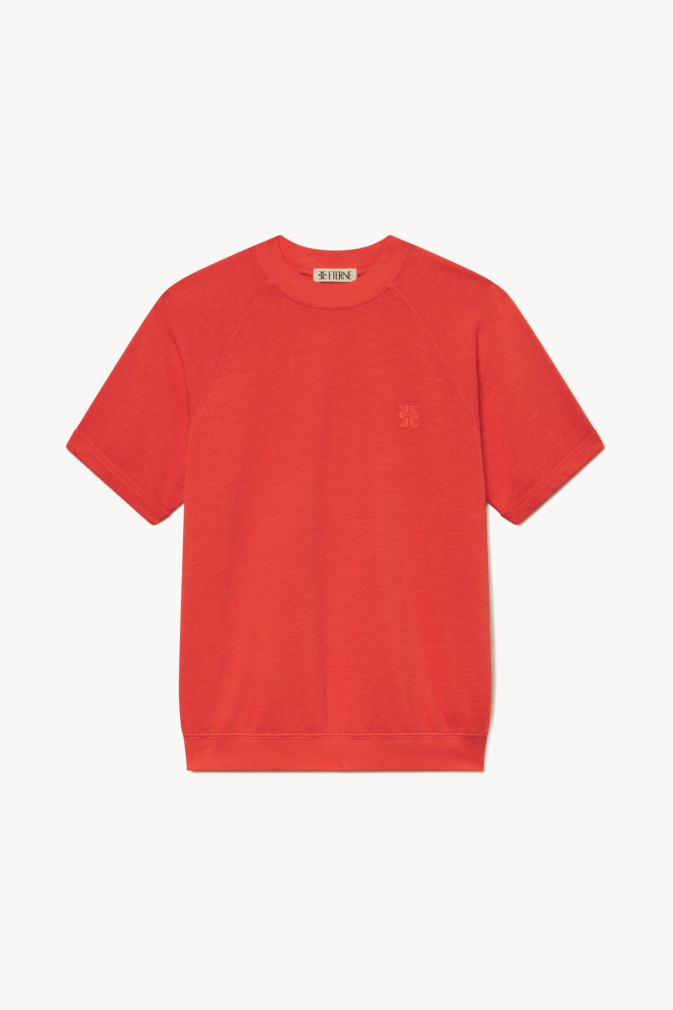 SHORT SLEEVE RAGLAN SWEATSHIRT - ETERNE