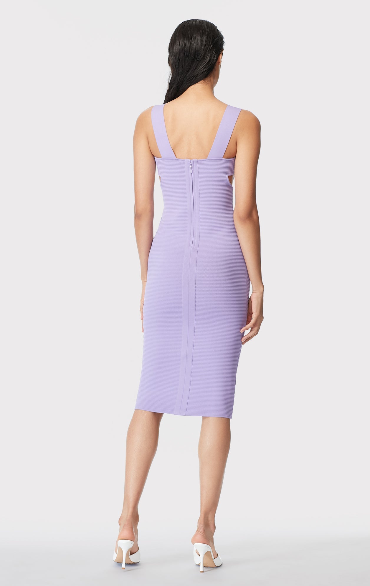 Ottoman Bustier Pencil Dress | Orchid