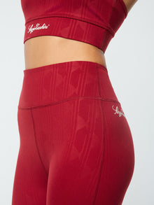 Women | Viano Printed Leggings | Sun Dried Tomato