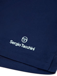 Men | Luca Piqué Short | Maritime Blue
