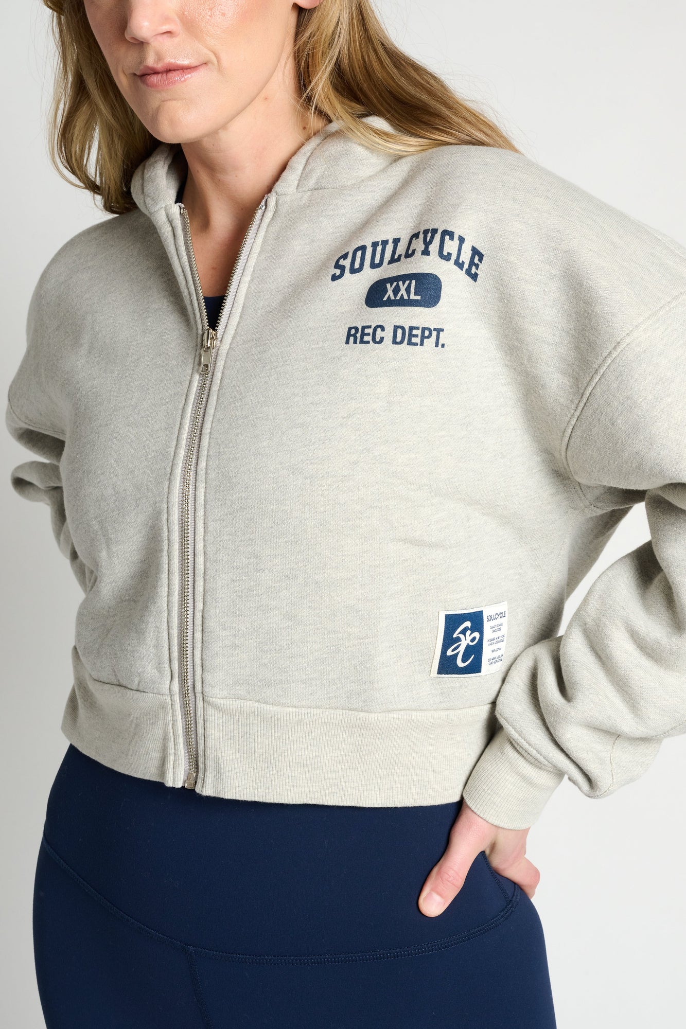 Soul by SoulCycle | Marissa Crop Zip Up | Soul