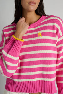 Kerri Rosenthal | Soul Brigade Sweater | Pink-Canvas