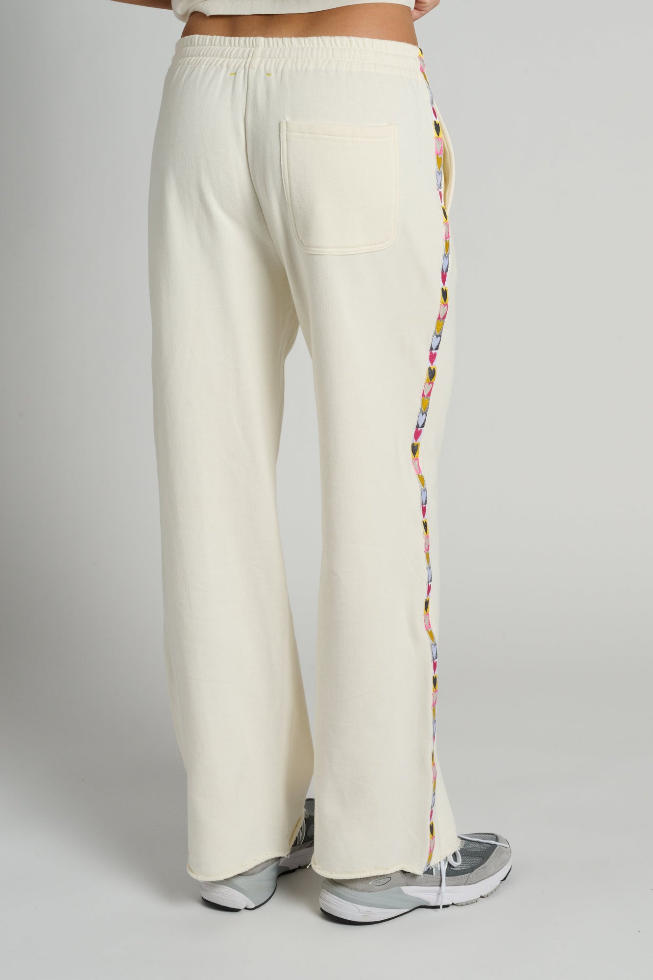 Kerri Rosenthal | Weekend Soul Brigade Sweatpant | White