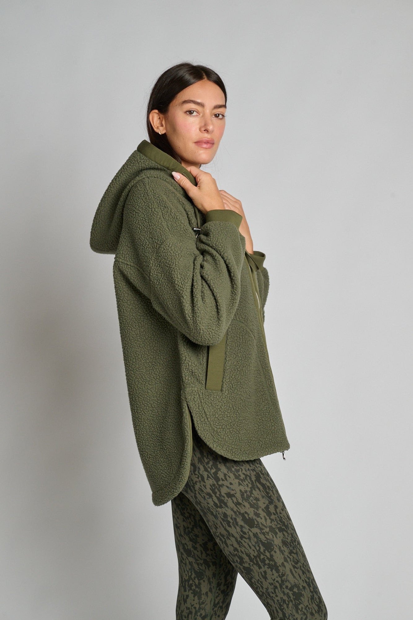 Varley | Fey Relaxed Fleece | Olive