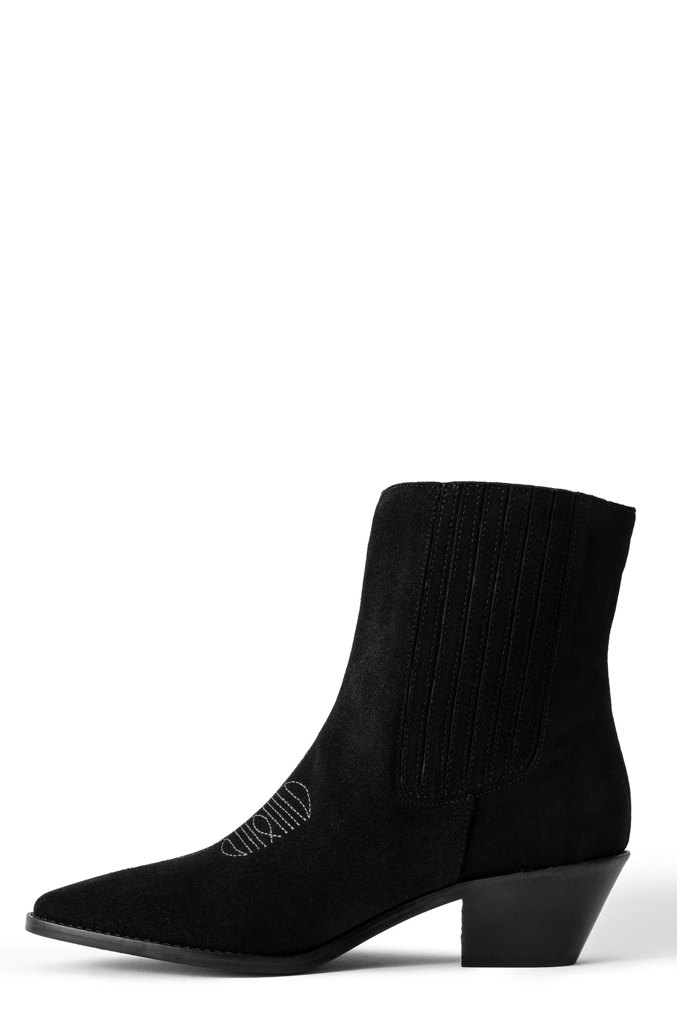 Tyler Elastic Suede  | Black