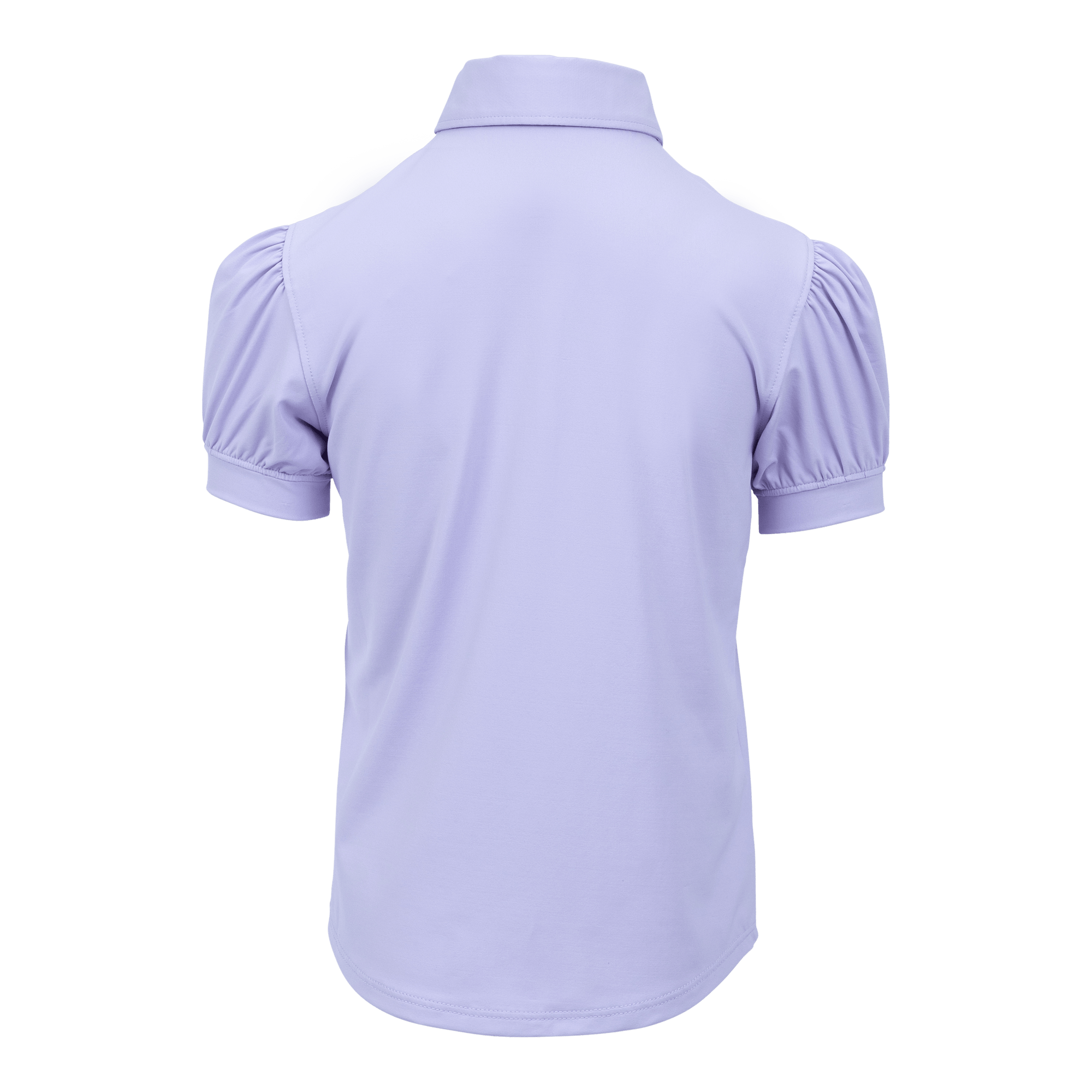 Girl | Scarlett Classic Puff Sleeve Polo | Lavender Mist