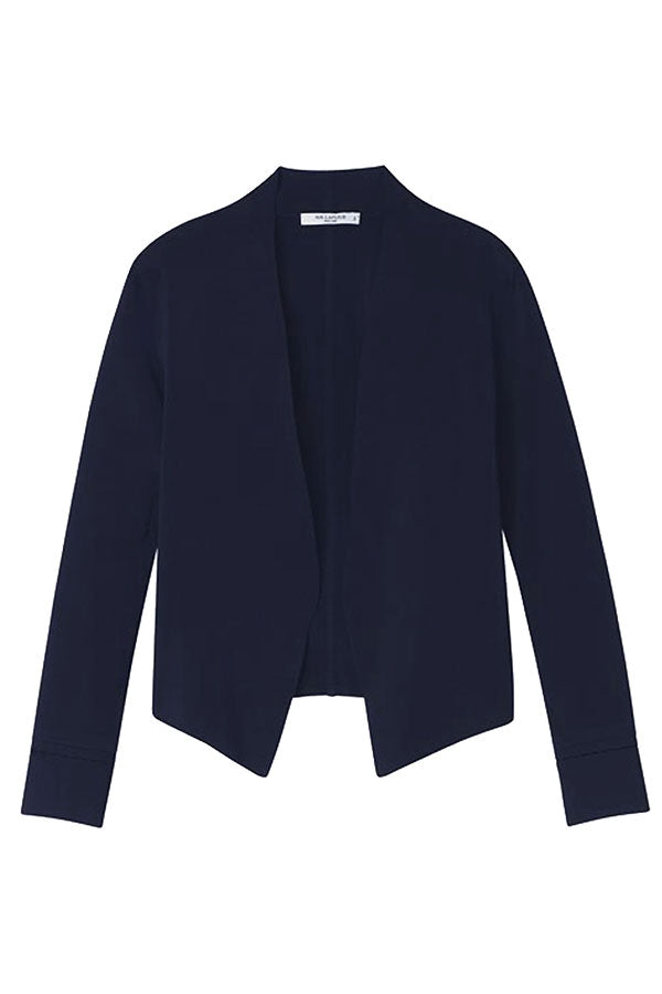 Packshot image of the sant ambroeus jardigan in navy | Exclude | Still