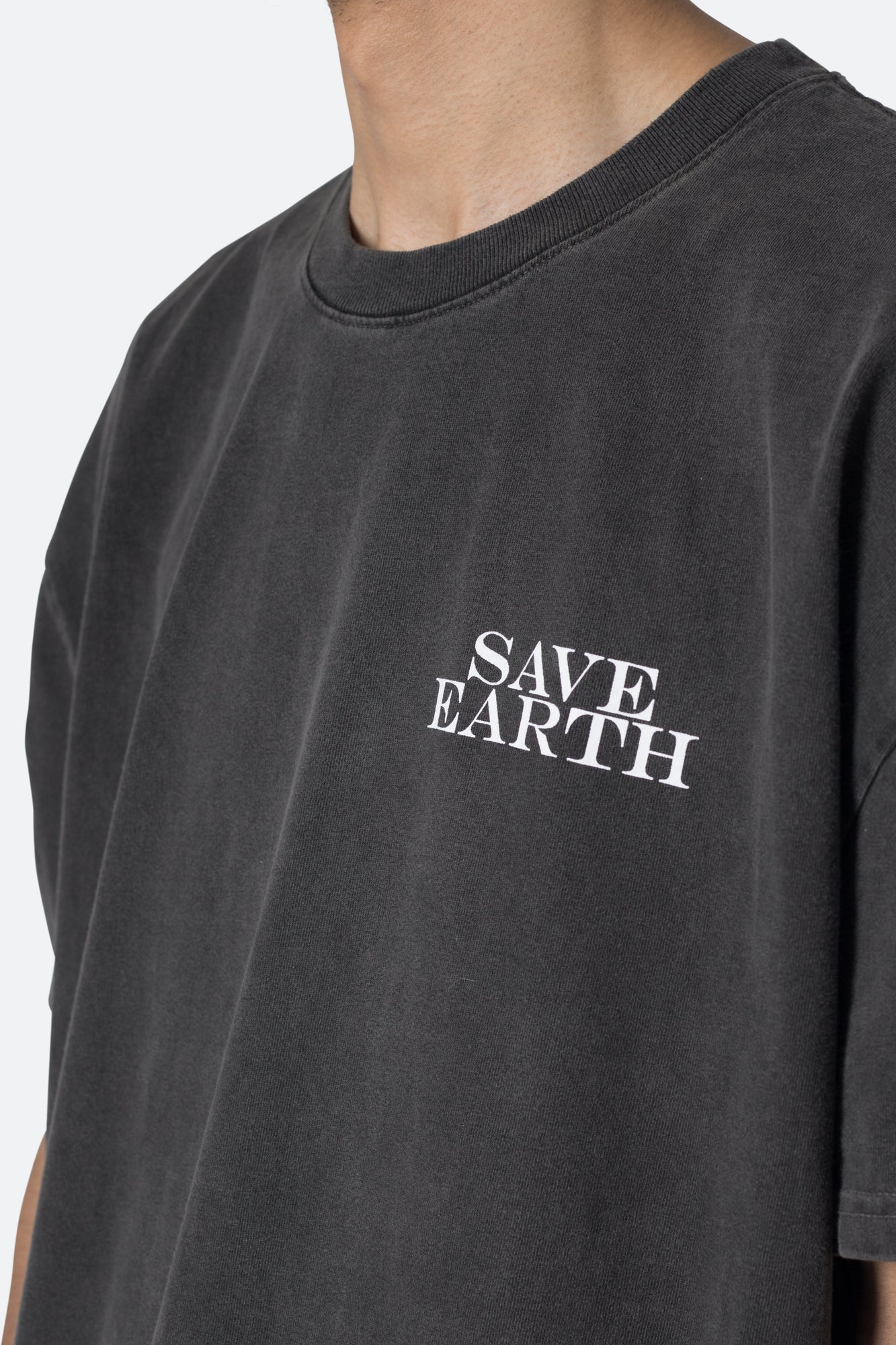 Save Earth Vintage Tee | Black