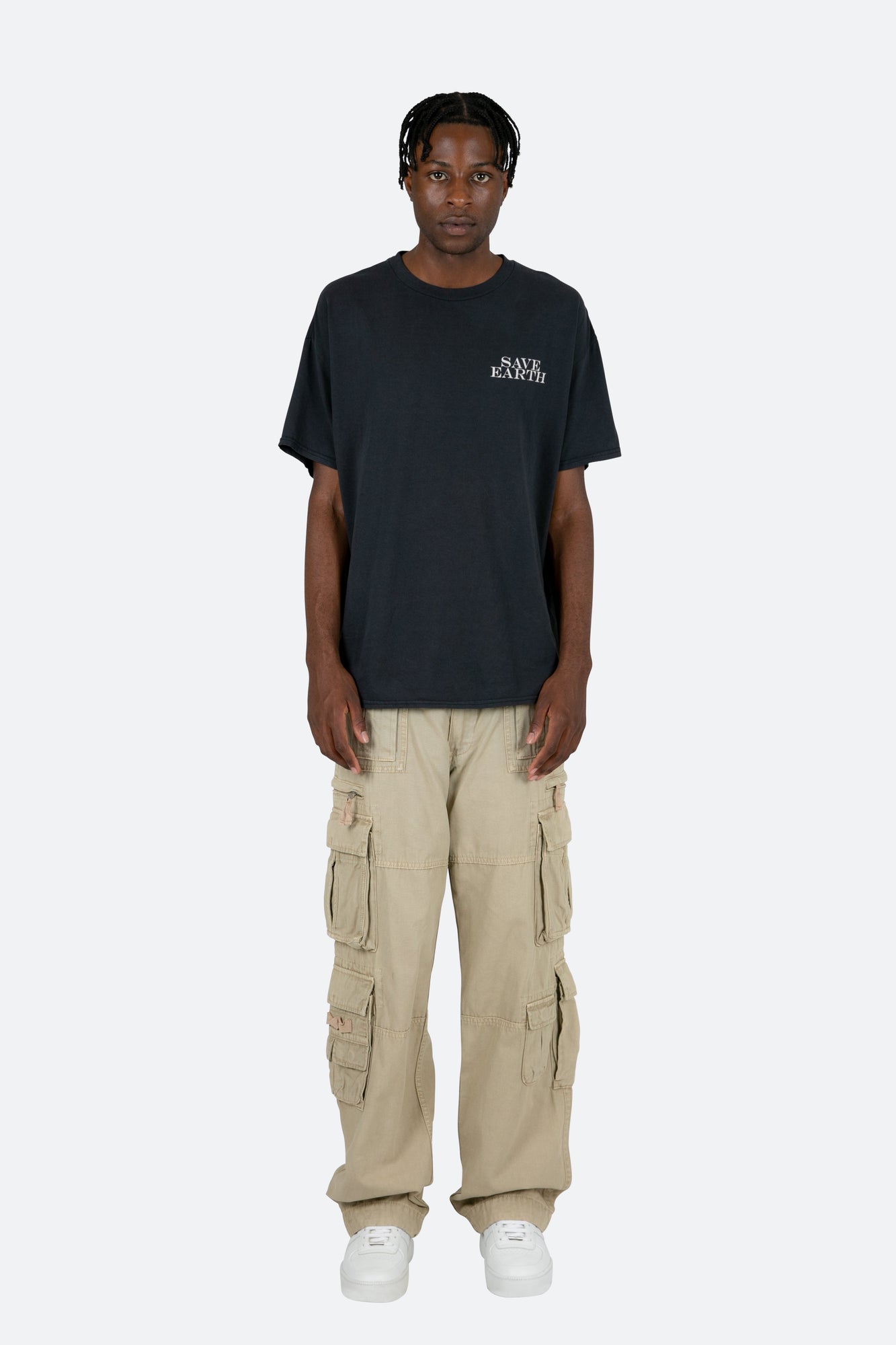 Save Earth Vintage Tee | Black