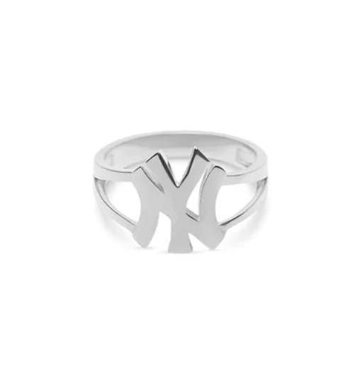 Ny Yankees Cut Ring | 18KT Gold Vermeil & Sterling Silver