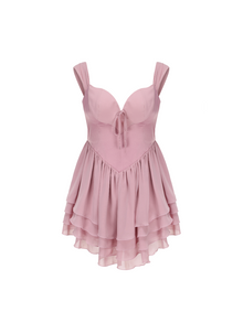 Sheila Chiffon Dress | Pink