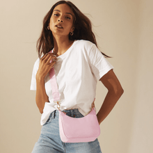 Curved Crossbody Bag | Sky