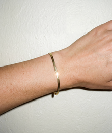 The Mini Cuban Link Bracelet | 18Kt Gold Vermeil