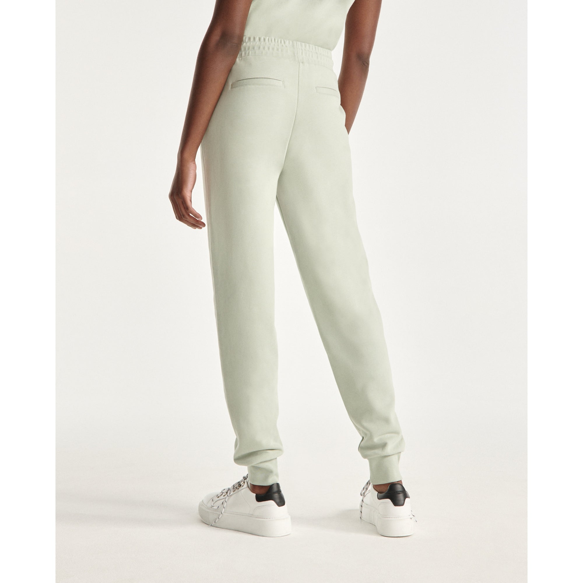 Sea Fleece Joggers With Logo | Women | Green