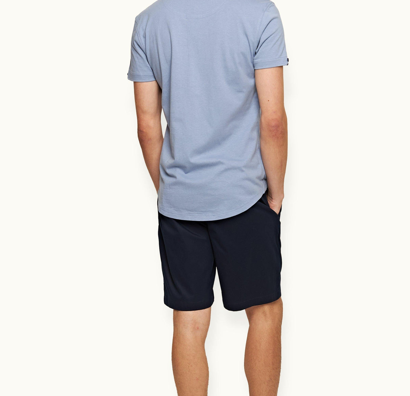 Sebastian Silk Tailored Fit Cotton-Silk Polo Shirt | Hush