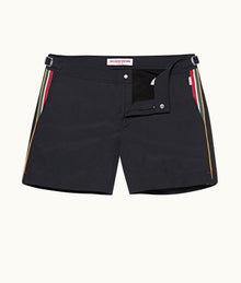 Setter Shorter-Length Concealed Ob Tape Swim Shorts | Night Iris