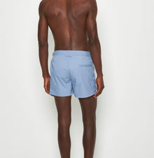 Setter Stretch Shorter-Length Stretch Swim Shorts | Springfield Blue