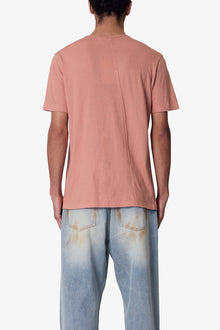 Sheer Crewneck Tee | Rust