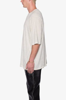 Sheer Gauze Tee | Grey