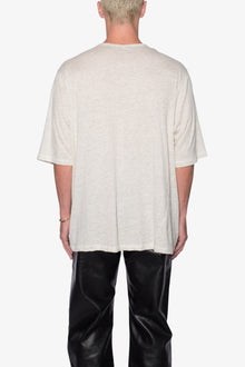 Sheer Gauze Tee | Grey