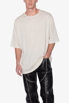 Sheer Gauze Tee | Grey
