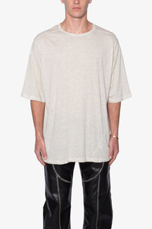 Sheer Gauze Tee | Grey