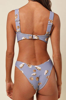 Lulu (Zig-Zag Stitch) Bikini Bottom | Shell