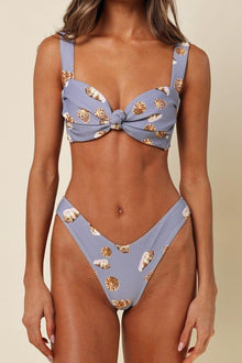 Lulu (Zig-Zag Stitch) Bikini Bottom | Shell