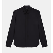 Shirt With Classic Collar | Men | Black