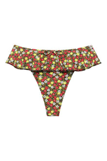 Tamarindo Ruffle Bikini Bottom | Sienna Floral