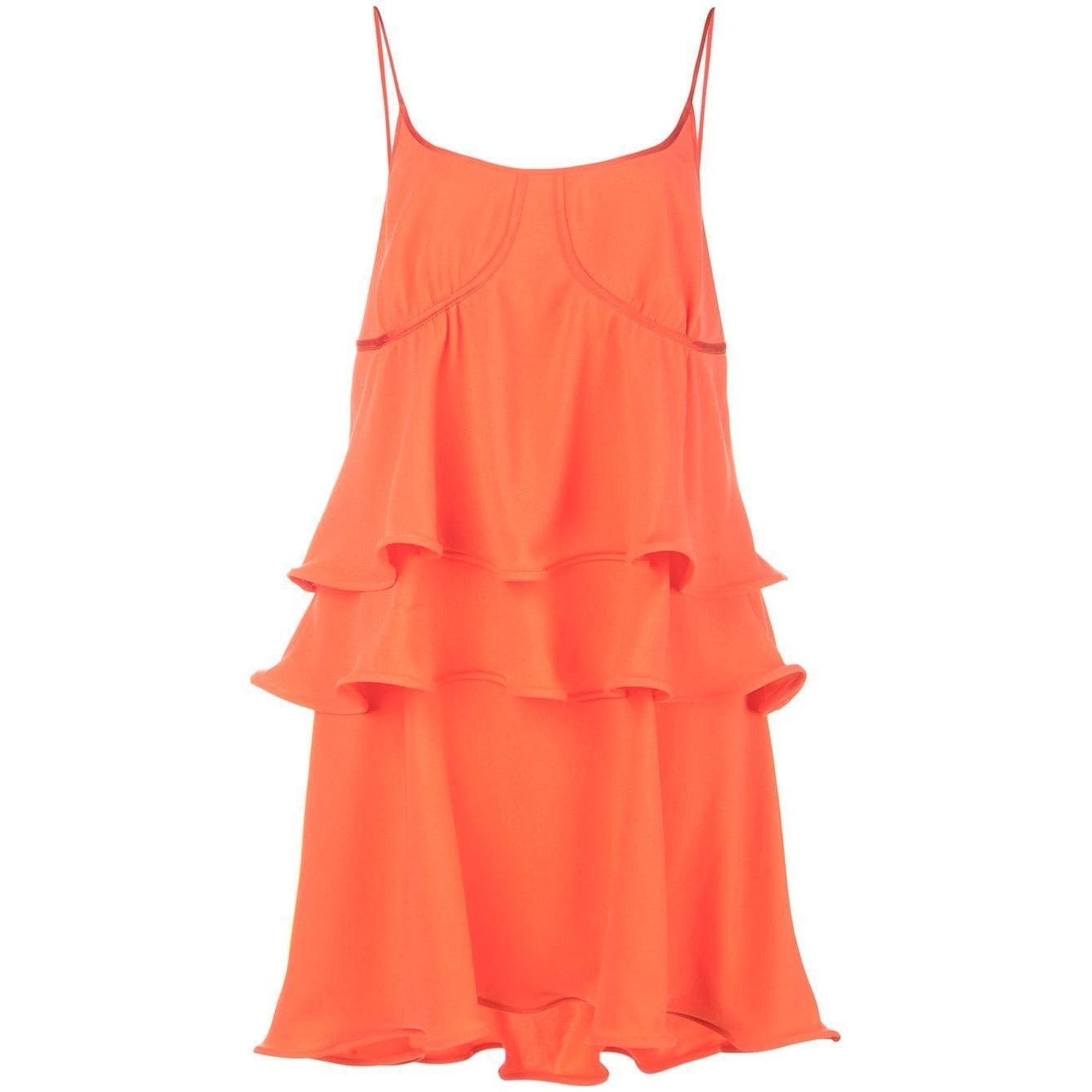 Sies Marjan | Ruffle Detail Dress | Orange