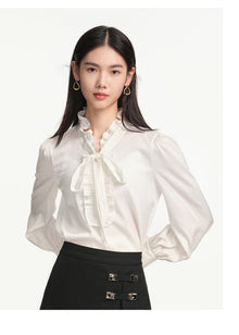 Silk Blouse | White