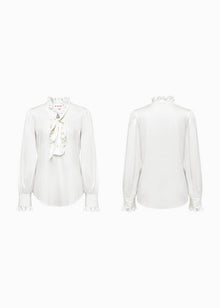 Silk Blouse | White