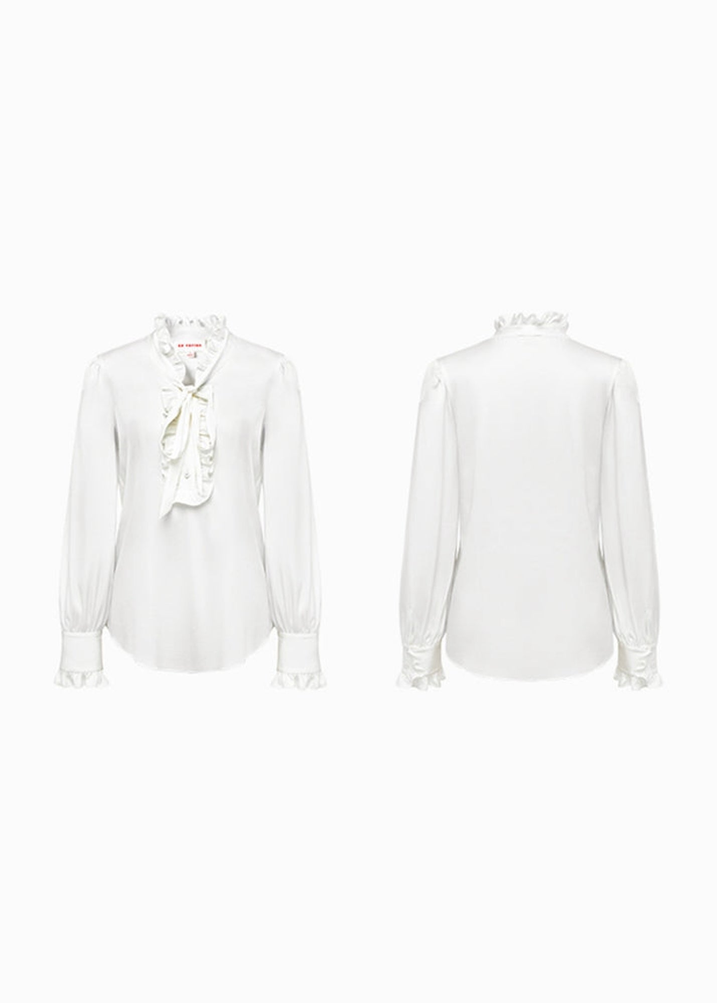 Silk Blouse | White
