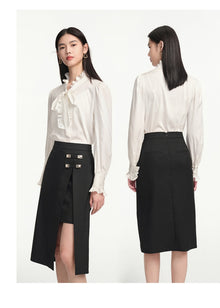 Silk Blouse | White