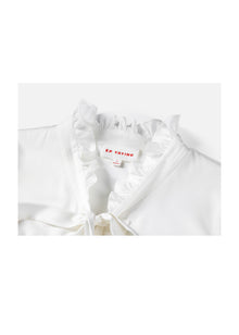 Silk Blouse | White