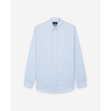 Slim-Fit Cotton Shirt | Men | Sky