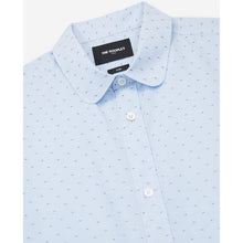 Slim-Fit Cotton Shirt | Men | Sky