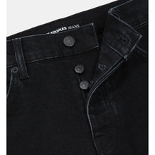 Slim Fit Jeans With Five Pockets | Men | Black Washed