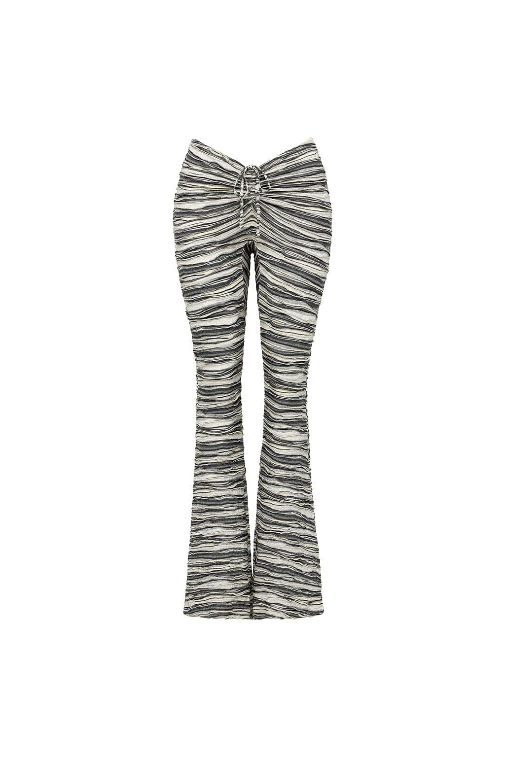 Sydney Flared Legging | Slub Knit