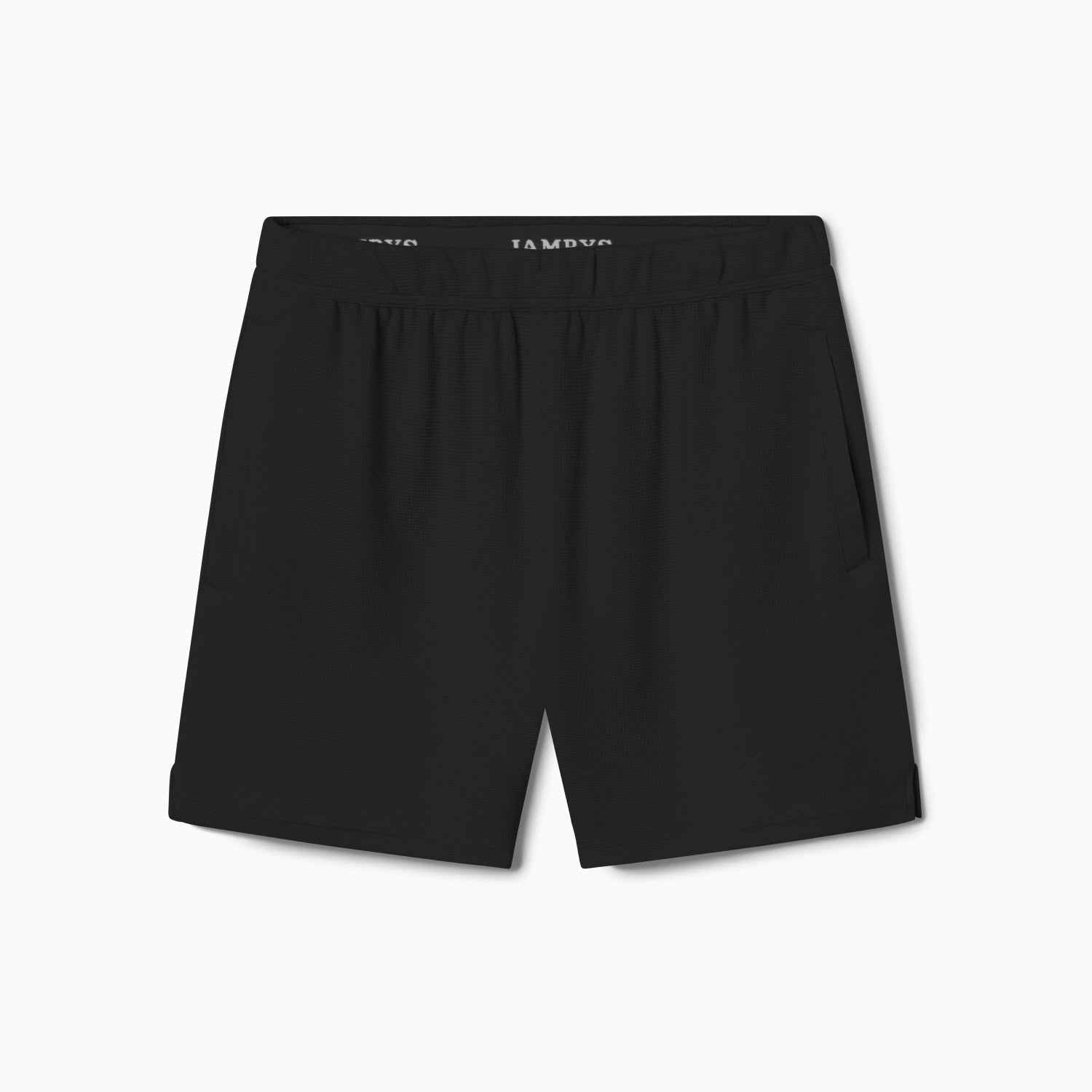 Modal Waffle Spa Short | Black