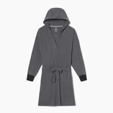 Modal Waffle Spa Robe | Gray/Black