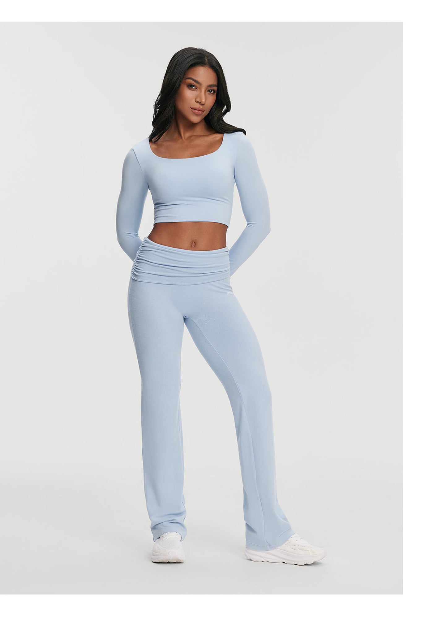 Soft Seamless Lounge Pants | Sky Blue