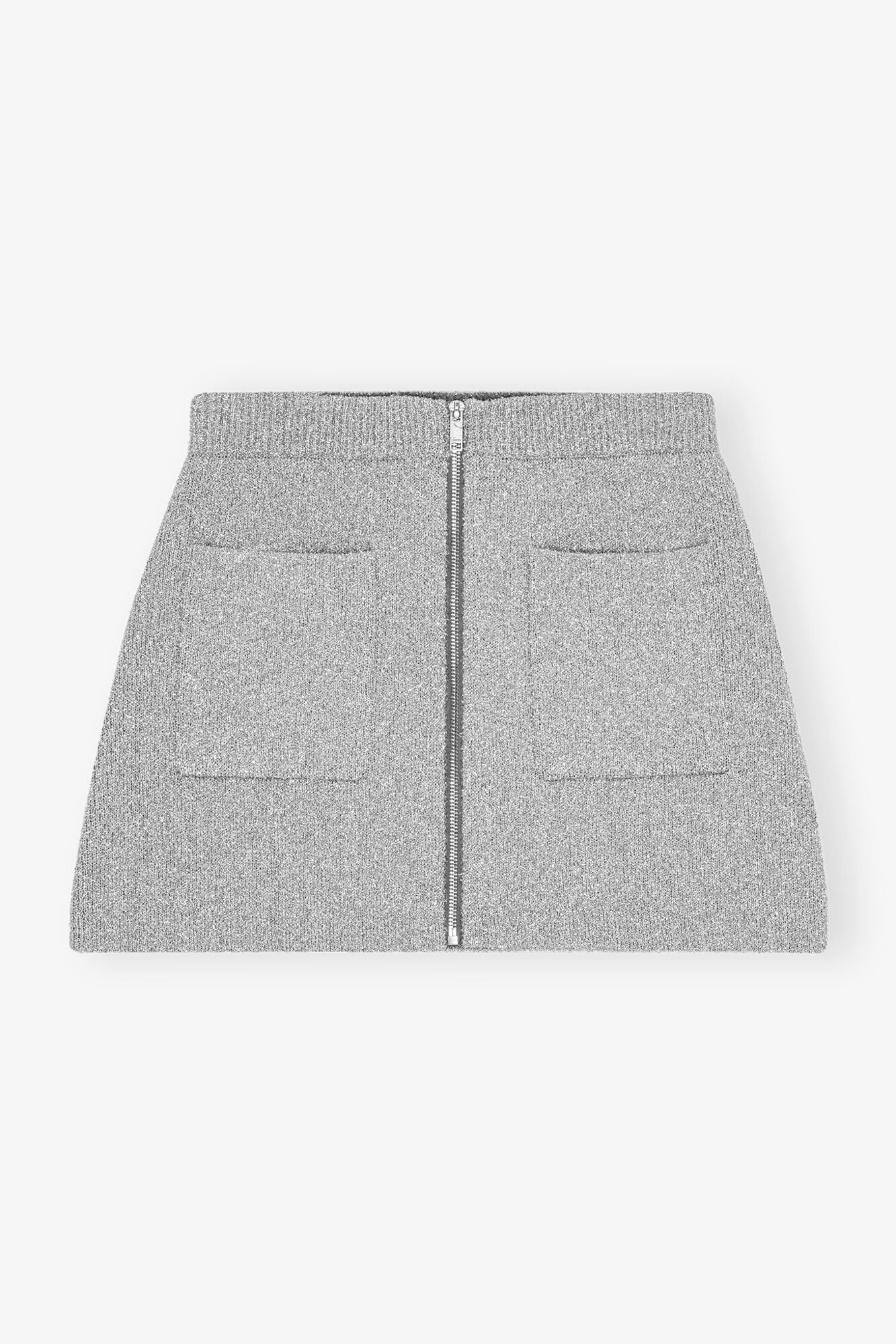 Sparkle Mini Skirt | Silver