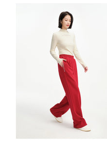Sport Straight Pants | Red