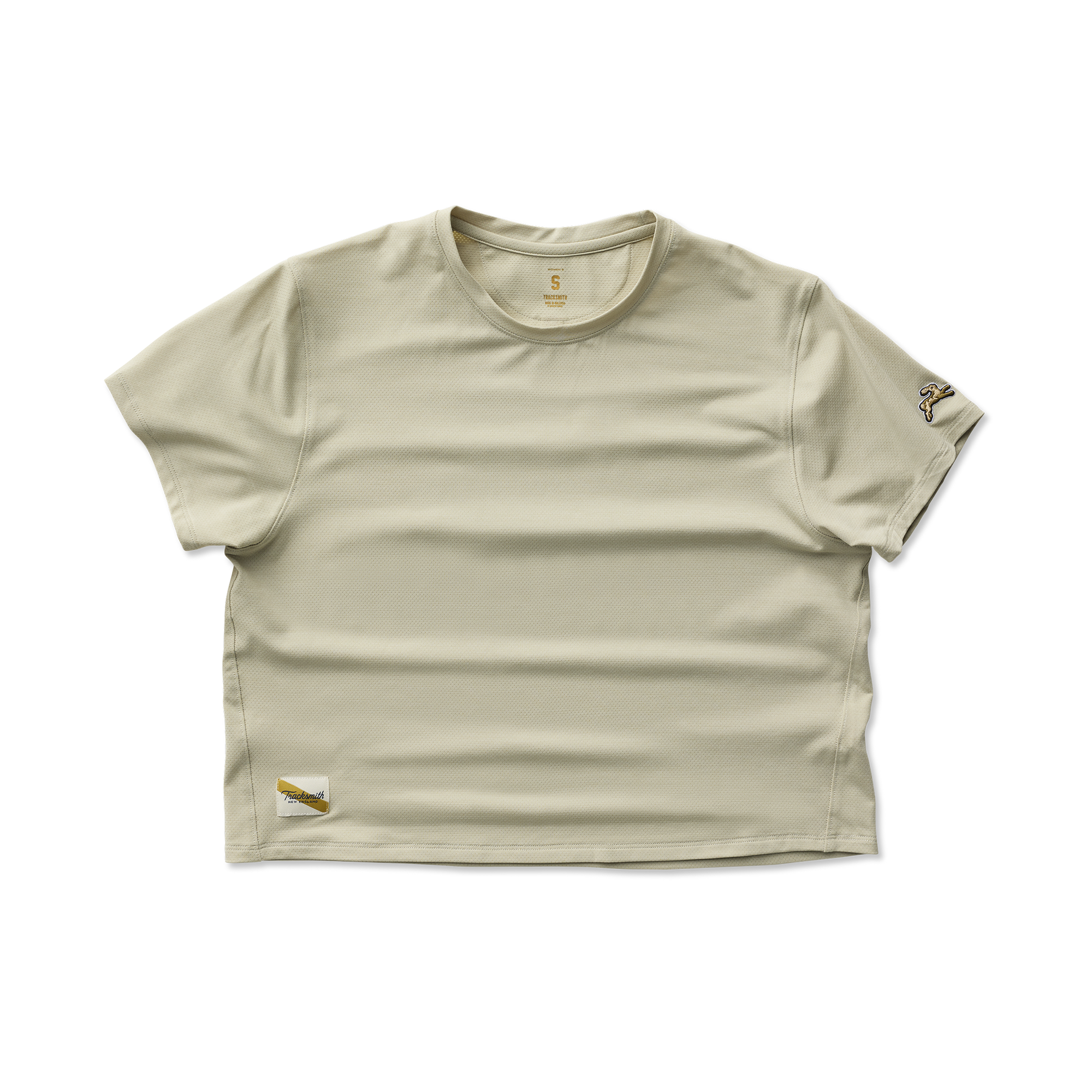 Womens | Session Crop Tee | Moss Gray