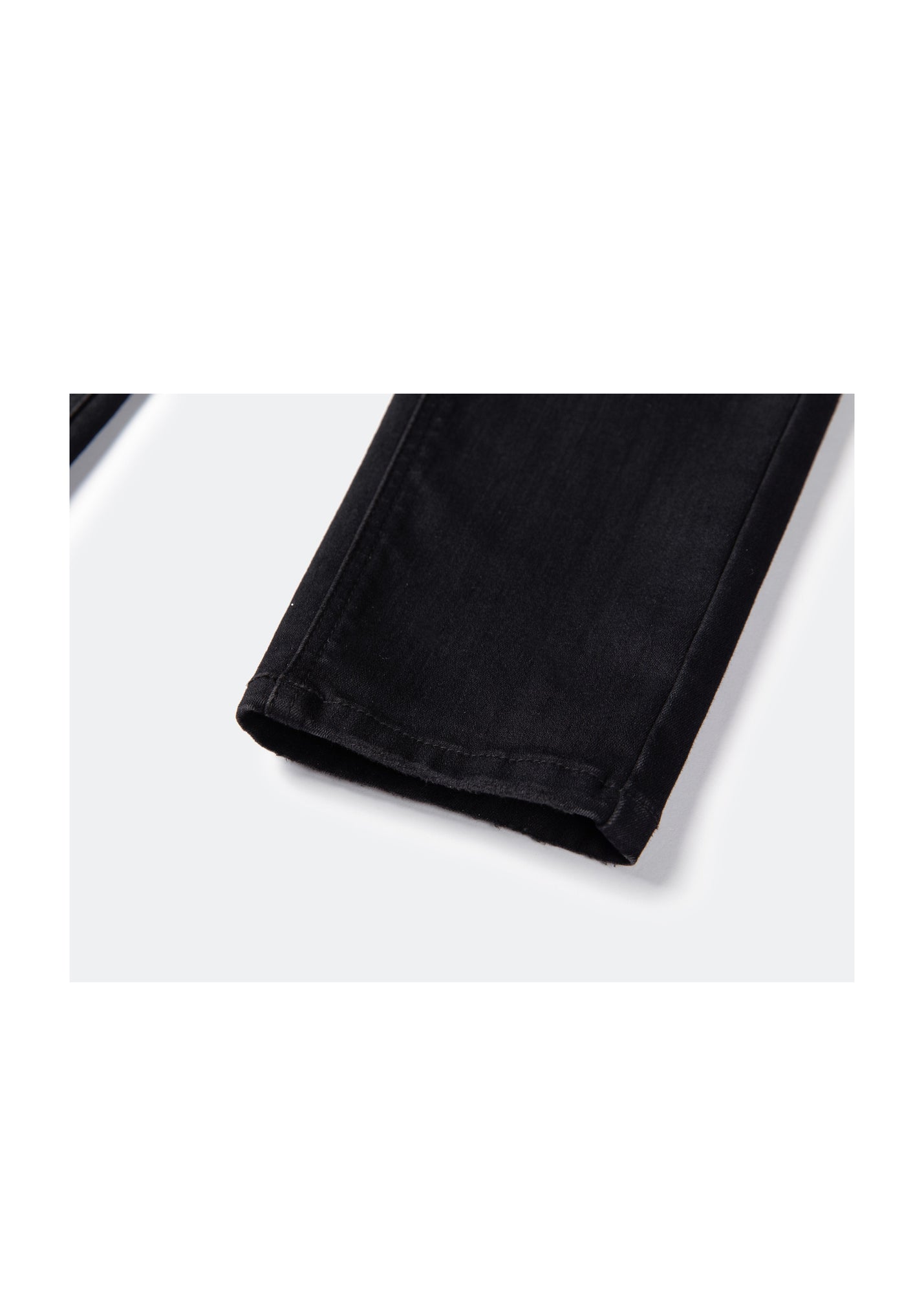 Springy Cropped Jeans | Black