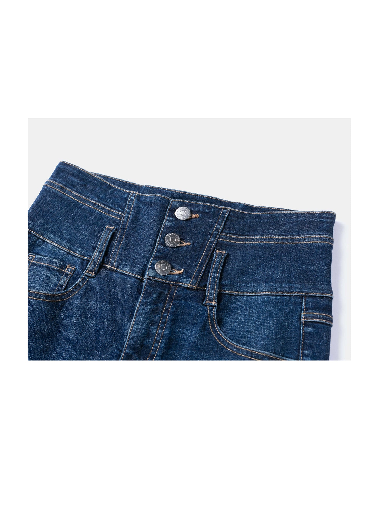 Springy Cropped Jeans | Blue